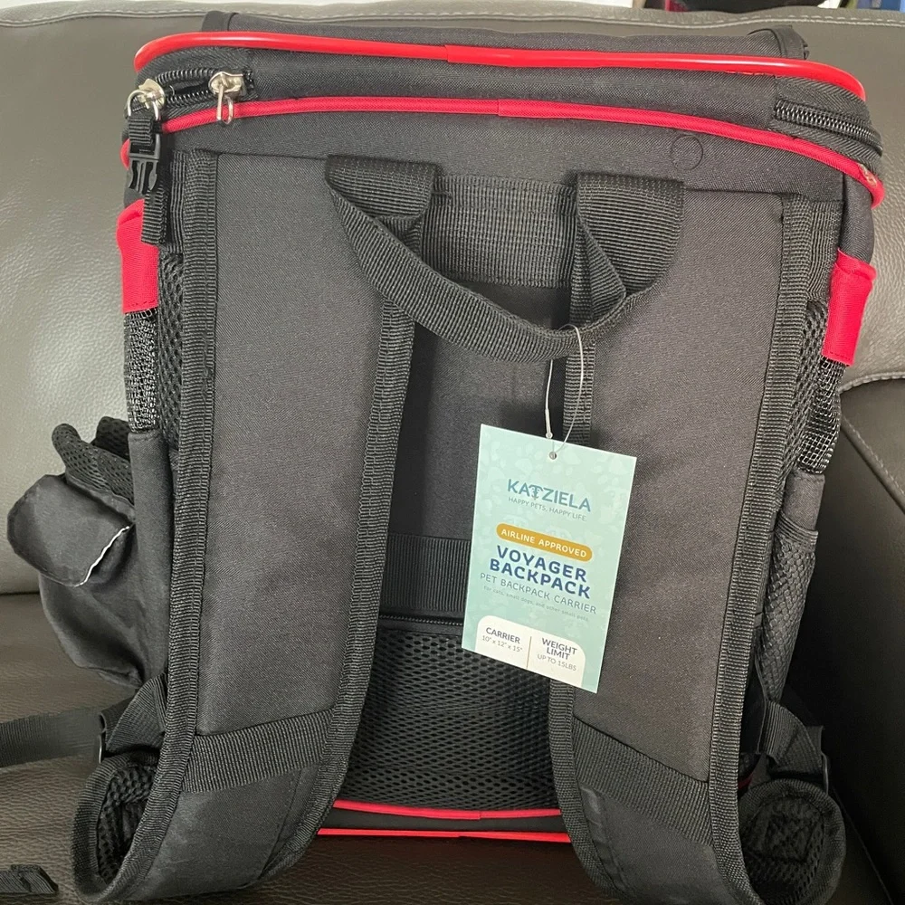 Katziela Voyager Backpack Dog/Cat Carrier